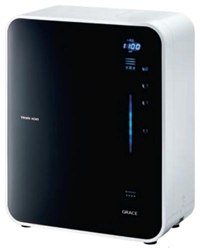 水素濃度最大1300ppbの電解水素水を生成 日本トリム社 トリムイオン