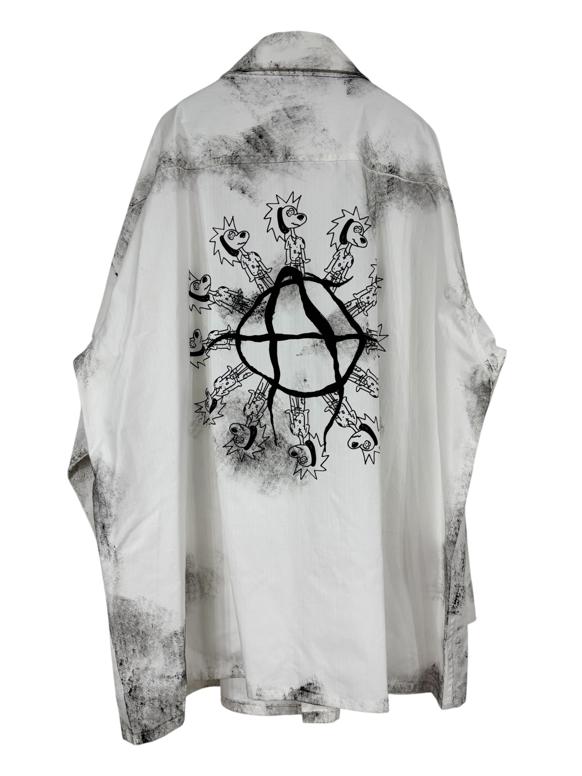 KIDILL 25AW KL1000 FRESH OVERSIZED SHIRT WHITE - boys in the band