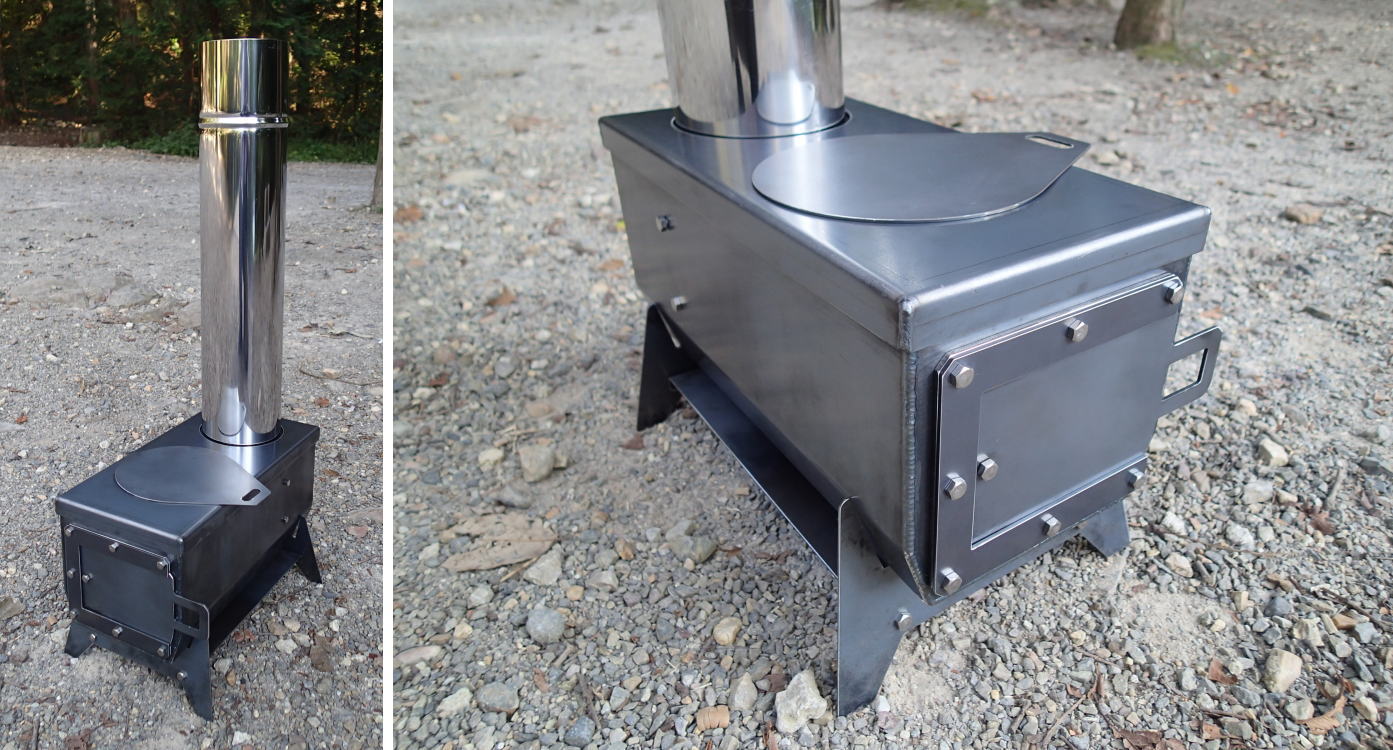 アウトドア 携帯 用 小型 薪ストーブ 俺のかまど