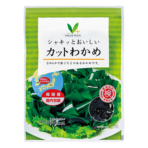 シャキッとおいしい カットわかめ｜Vマーク：信頼の生活ブランド｜株式