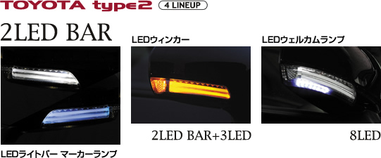 ジュエルLEDドアミラーウィンカー | Valenti Japan | ヴァレンティジャパン