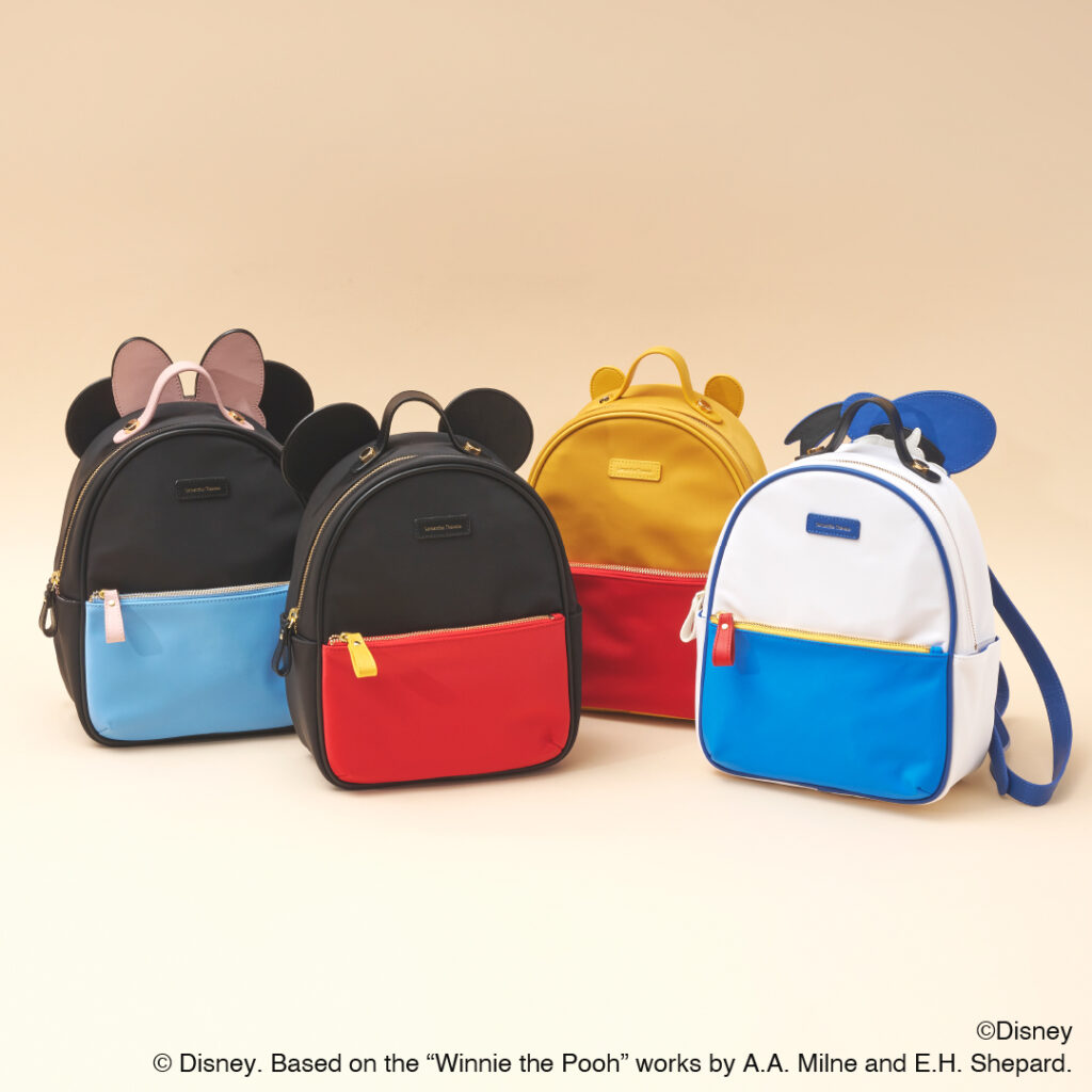 サマンサタバサから、ディズニー4キャラクターとのコラボバッグ3