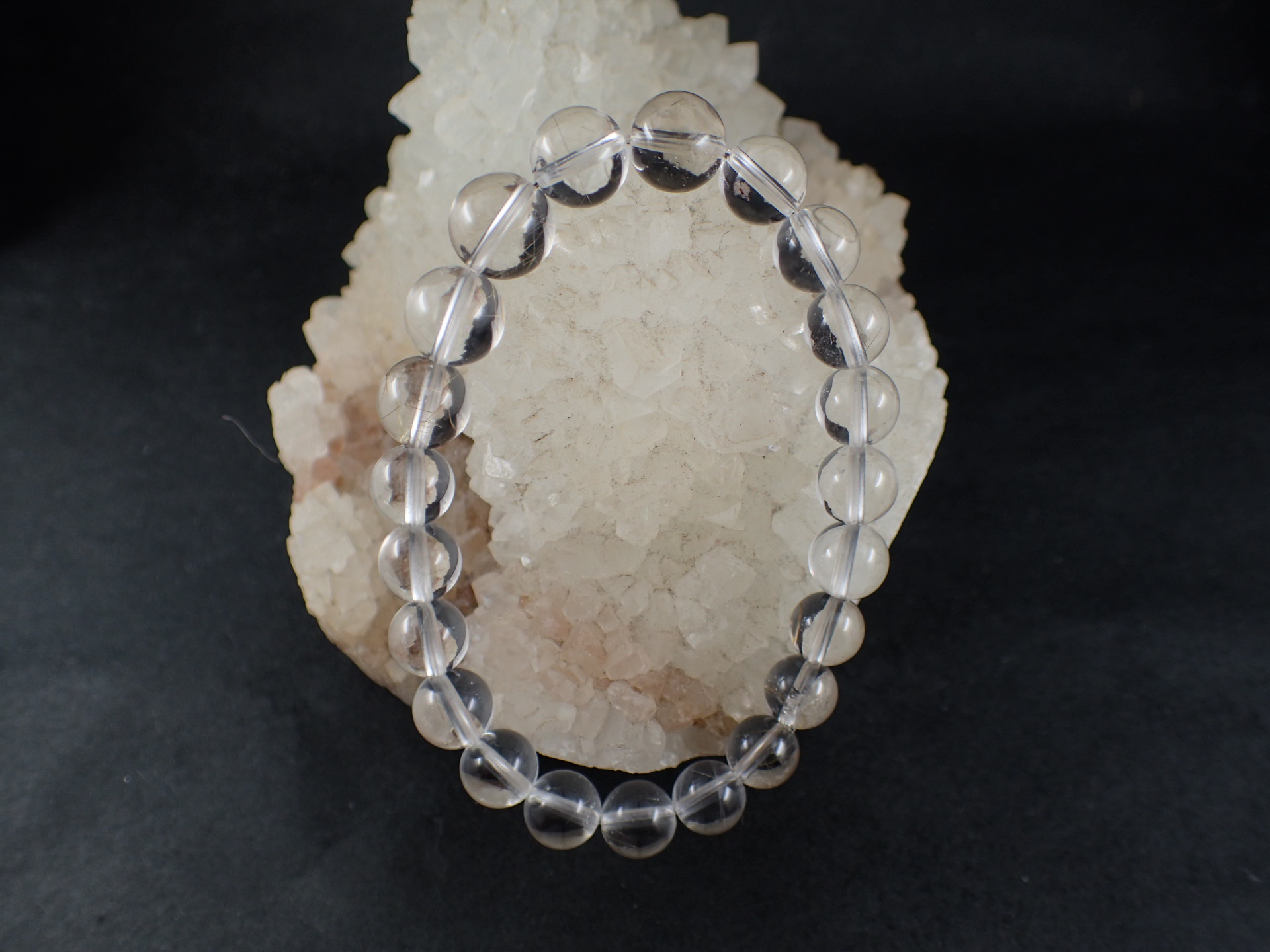 最高品質山梨水晶(Yamanashi Quartz) ブレスレット 山梨県 産 ｜石の