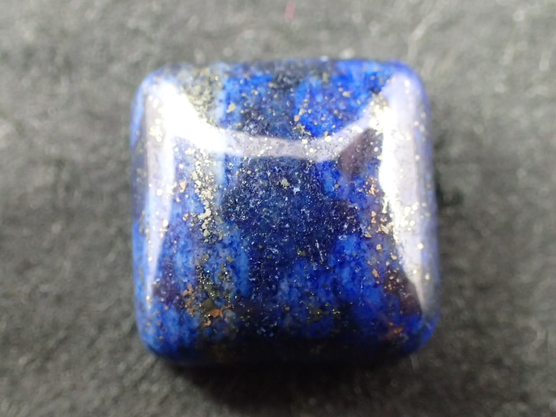 最高品質ラピスラズリ(Lapis lazuli) スクエアカット アフガニスタン産