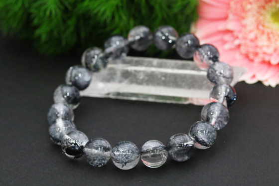 ヘマタイト イン クォーツ ブレスレット | ハワイ ブレッシング