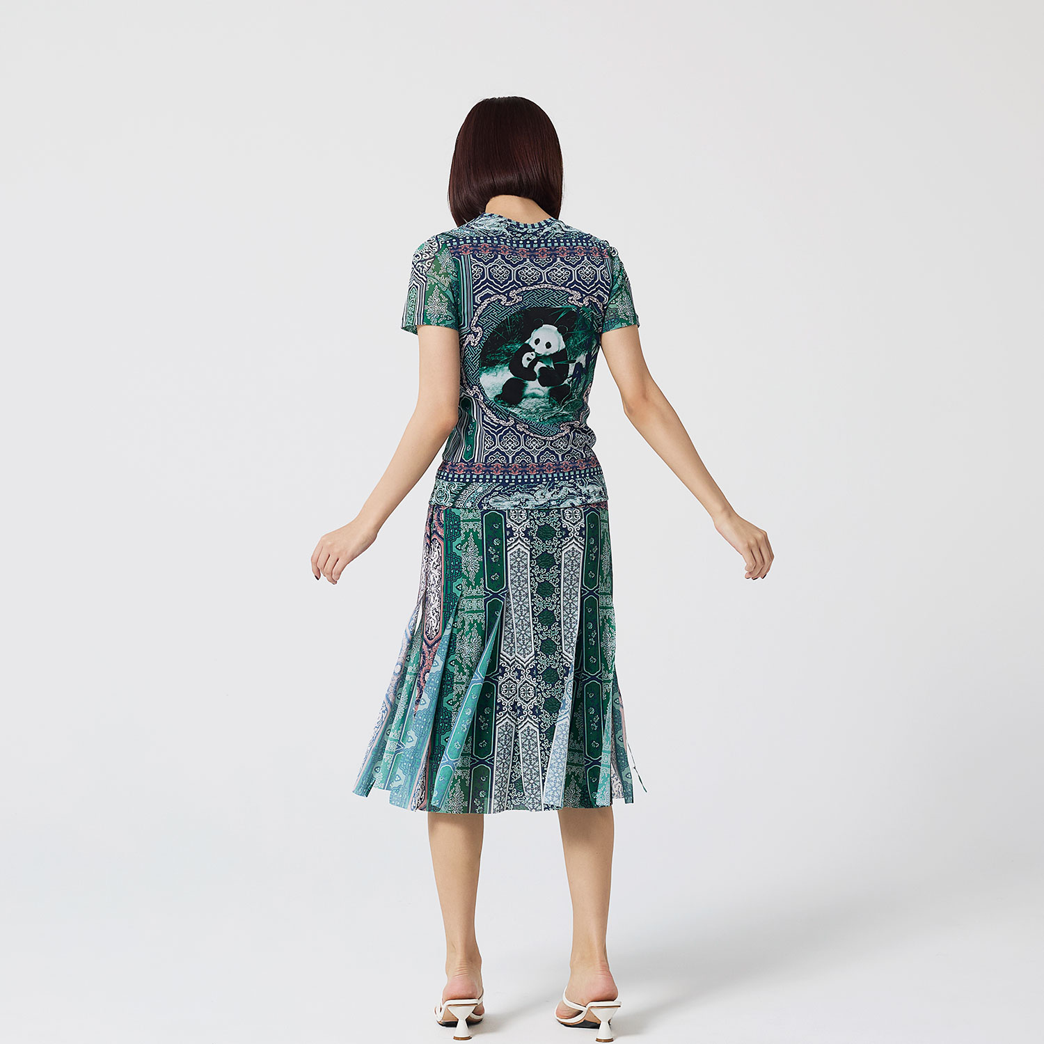 Panda netting ブラウス [42・44サイズ]｜VIVIENNE TAM（ヴィヴィアン