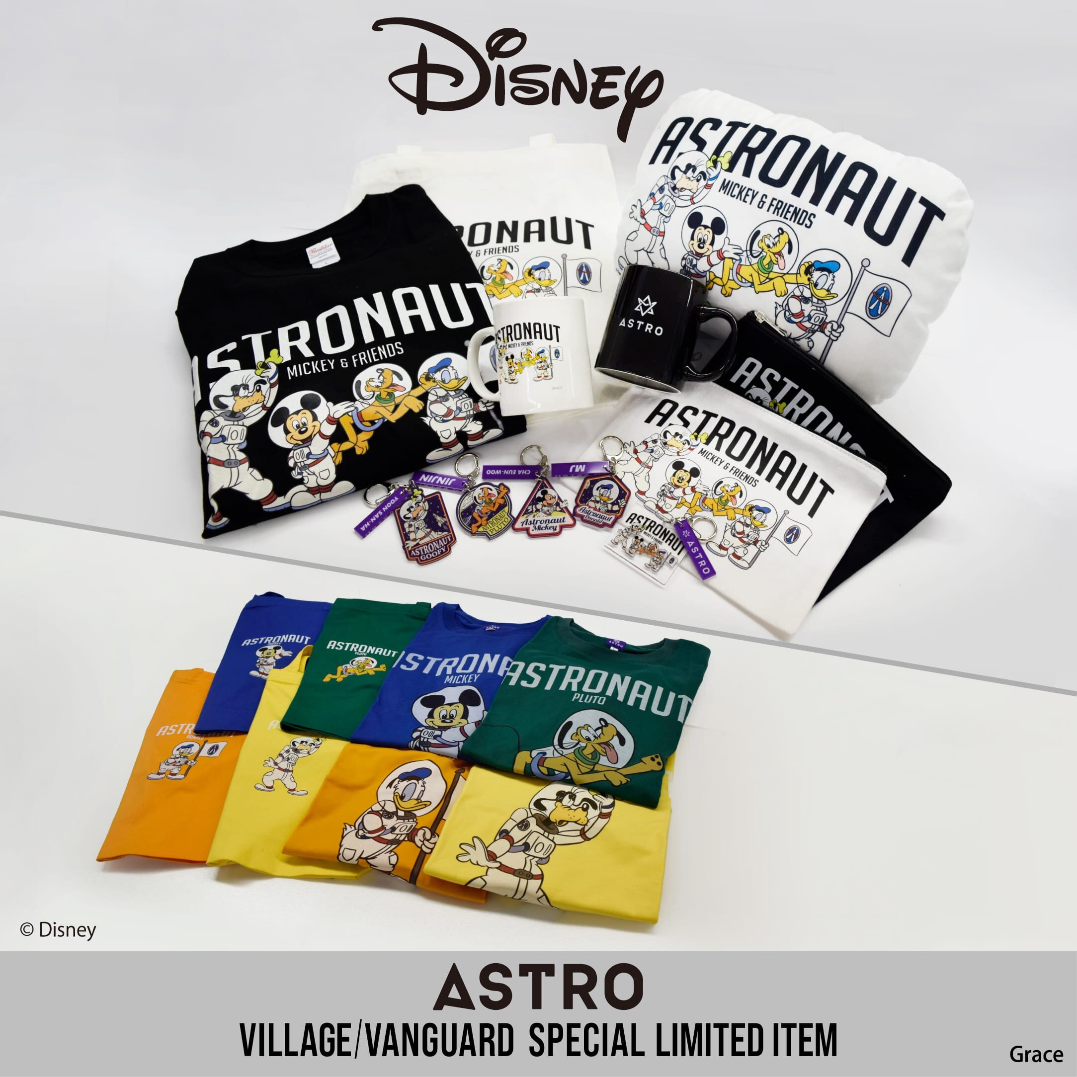 ASTRO × VILLAGE/VANGUARD SPECIAL LIMITED ITEM】ディズニーデザイン