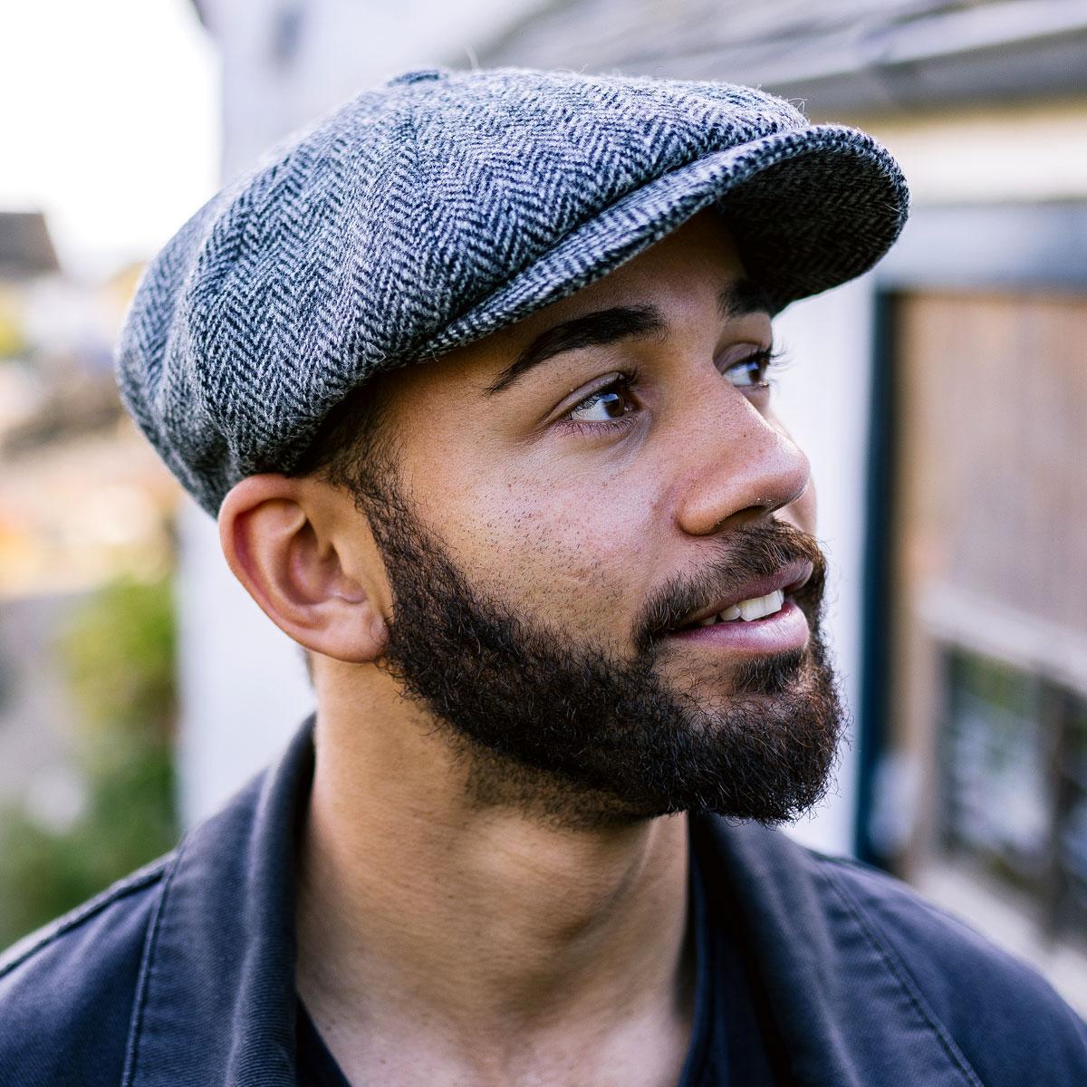 Castlebay Harris Tweed Wool Newsboy Cap – Village Hat Shop