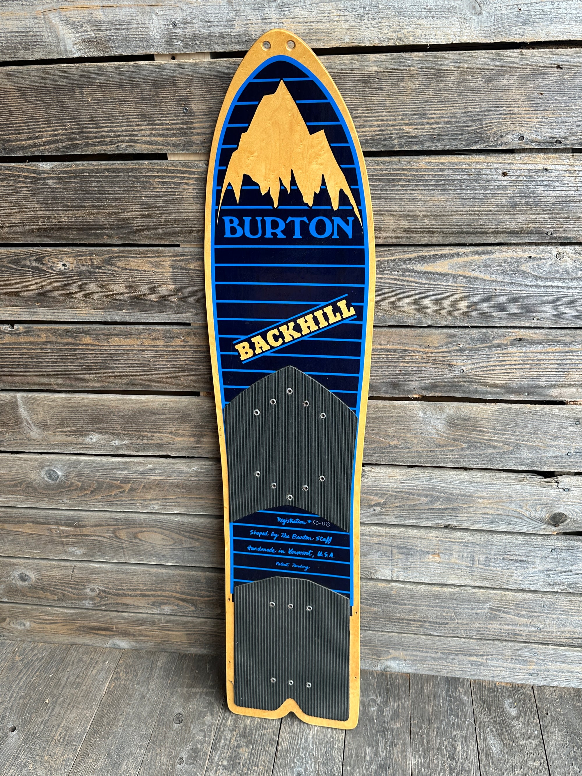 1984 Burton Backhill Snowboard - VintageWinter