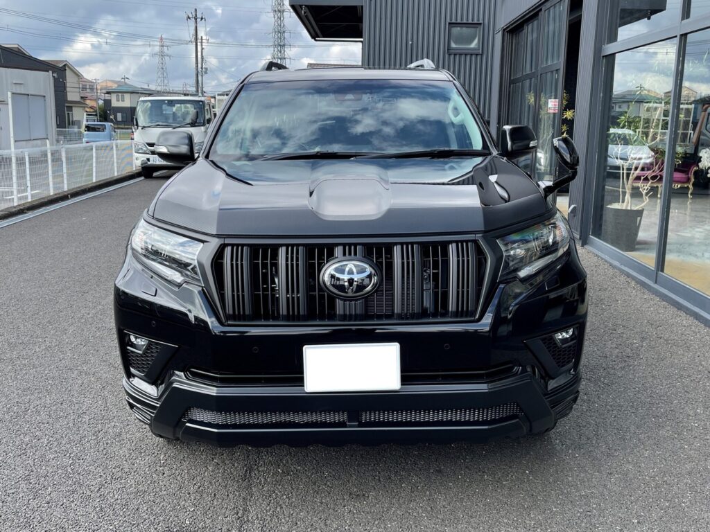 仙台市のS様に新車プラドマットブラックエディションをご納車