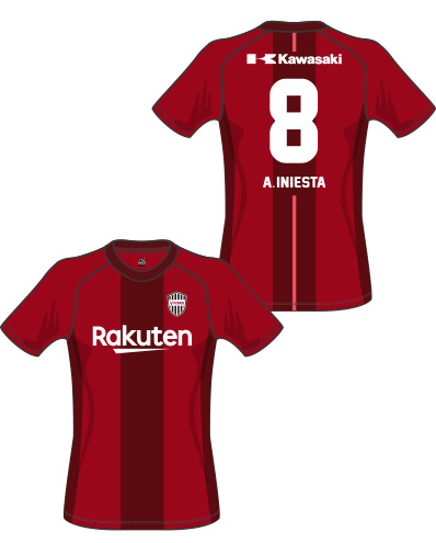 ヴィッセル神戸 ニュース/レポート : イニエスタ選手のレプリカ