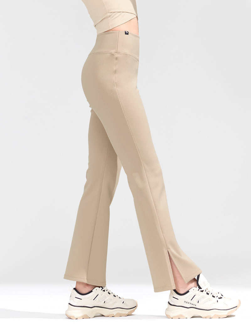 XWFTP03H3 ストレッチ フォーマル スリット入り フレアパンツ