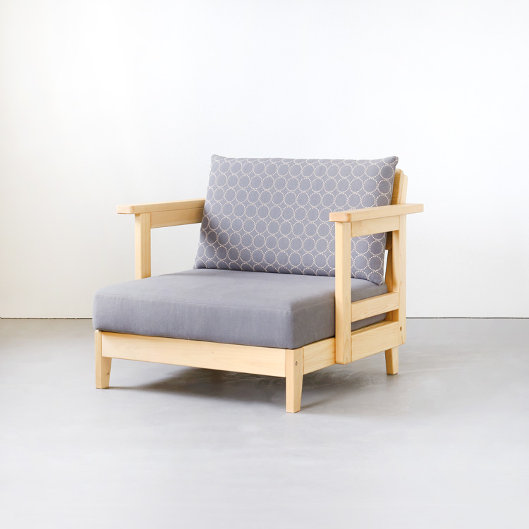 在庫限り】 ソファ S1.4 double arm mina perhonen｜家具とソファの