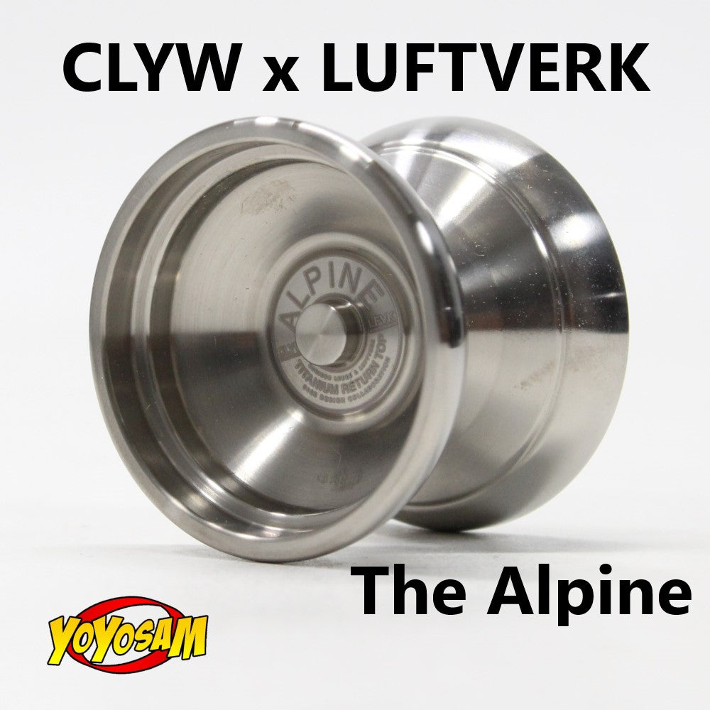 Caribou Lodge x LUFTVERK The Alpine Yo-Yo - Titanium YoYo – YoYoSam