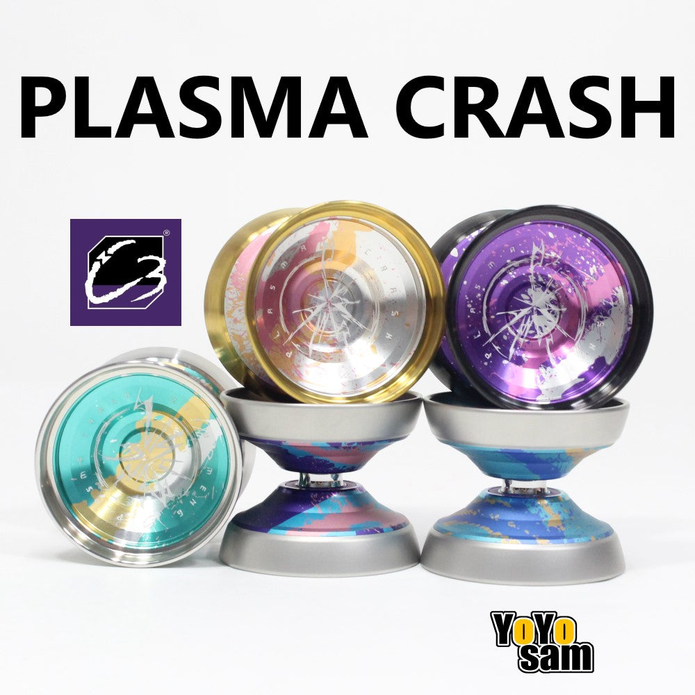 C3yoyodesign Plasma Crash Yo-Yo - Bi-Metal Wide Profile YoYo – YoYoSam