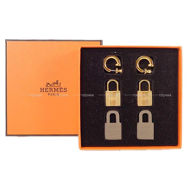 HERMES エルメス ピアス カデナ型 