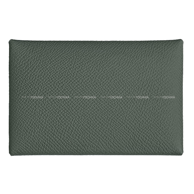 HERMES エルメス カードケース カルヴィ デュオ ヴェルソ ヴェール