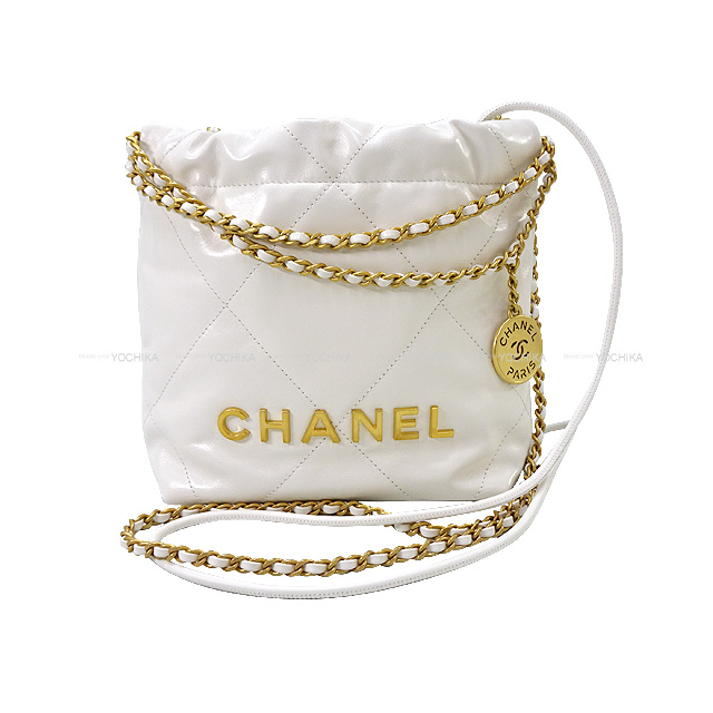 CHANEL シャネル ショルダーバッグ シャネル 22 ミニ マトラッセ