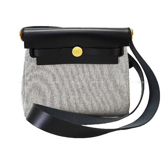 HERMES エルメス ショルダーバッグ エールバッグ ジップ 20 ミニ 黒