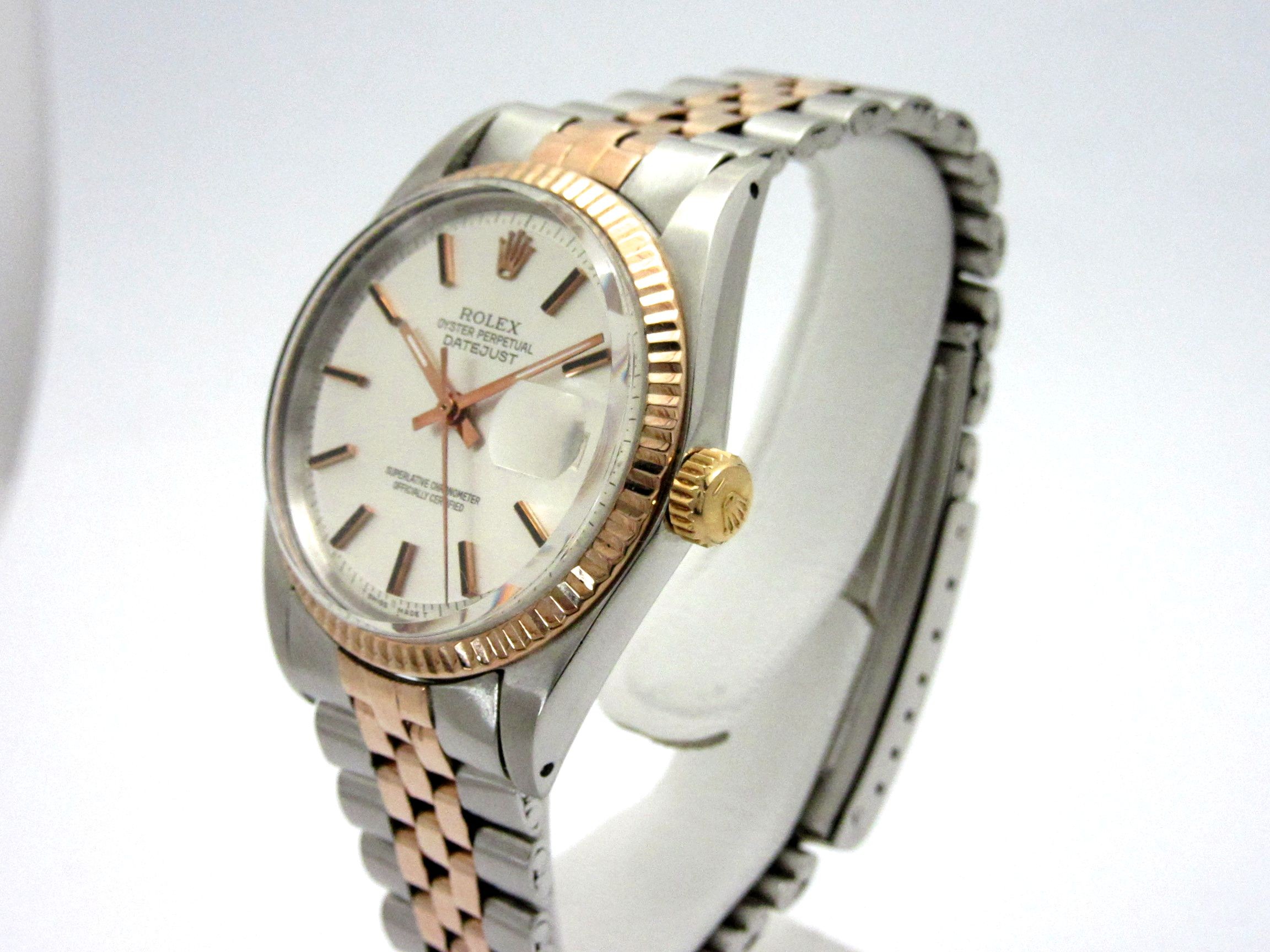 ロレックス（ROLEX） ”ピンクゴールド コンビ” デイトジャスト Ref