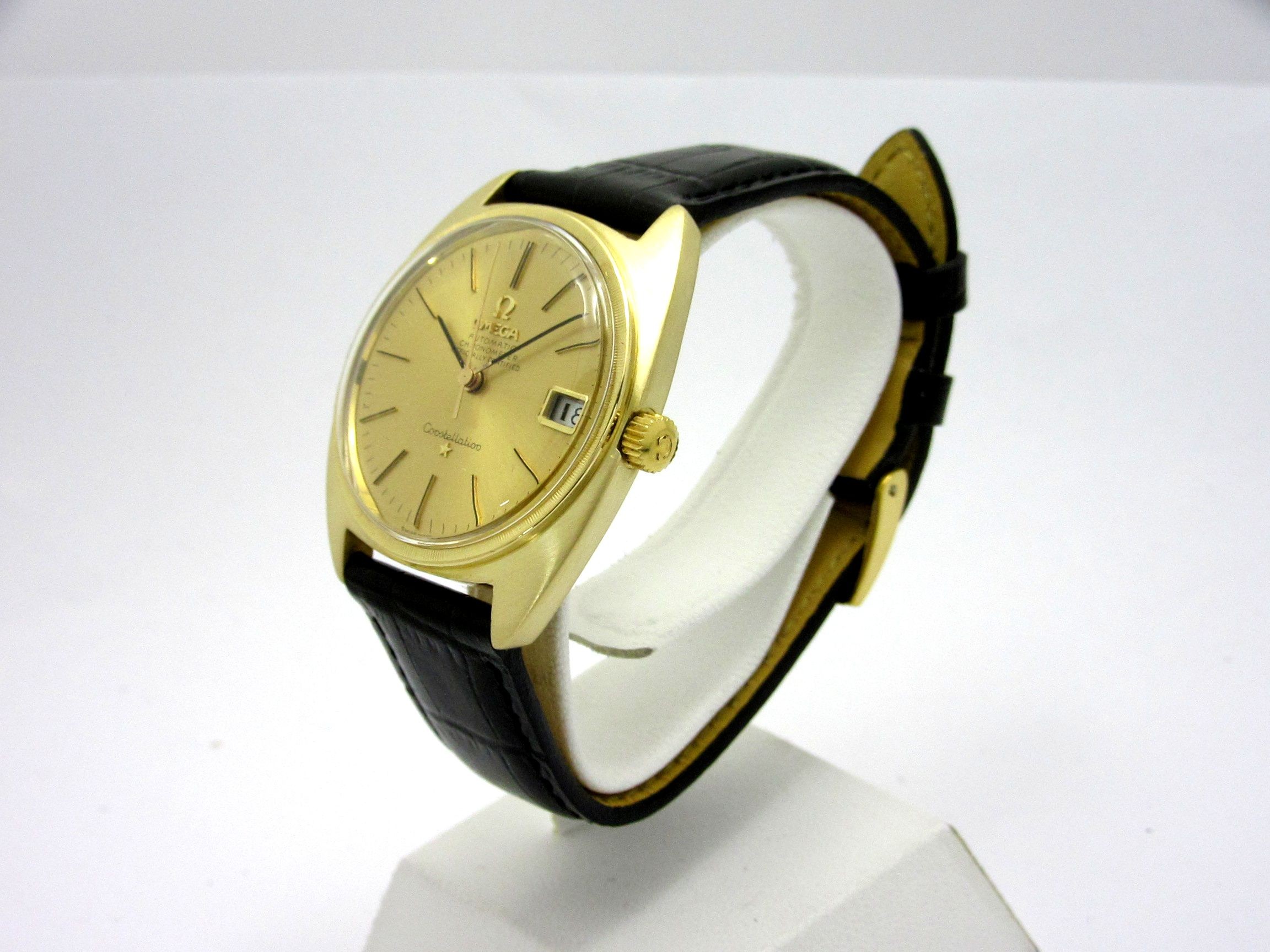 オメガ(OMEGA) “希少 Cライン K18YG無垢 ” コンステレーション Ref