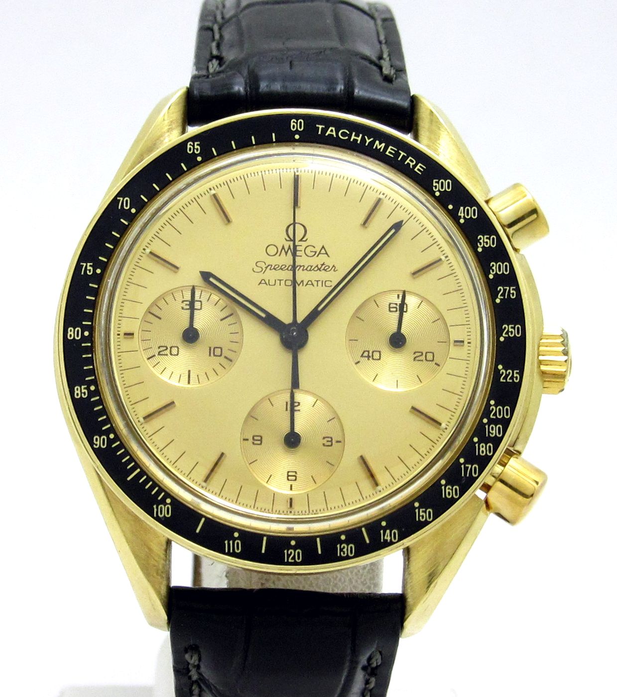 オメガ OMEGA ”スピードマスター オートマチック K18YG無垢製