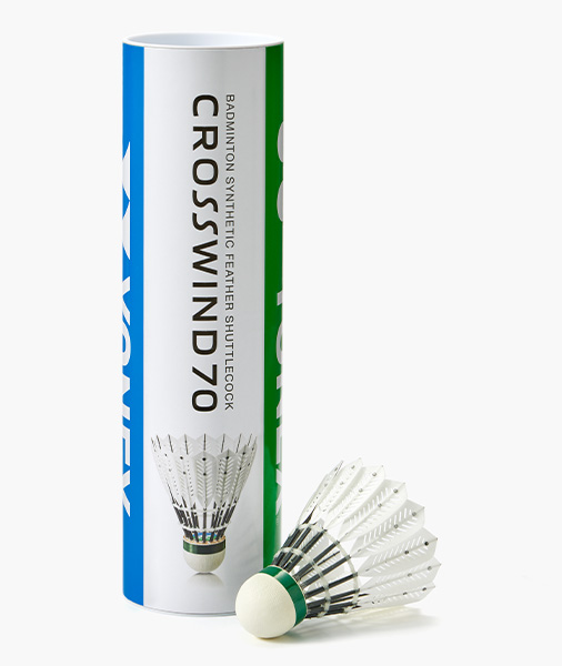 競技性能と素材革新を両立したシャトルコック 『CROSSWIND 70（クロス