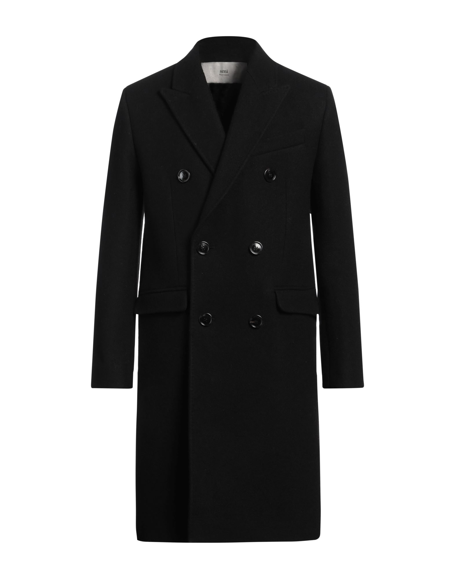 AMI ALEXANDRE MATTIUSSI コート＆ブルゾン | コート ブラック メンズ