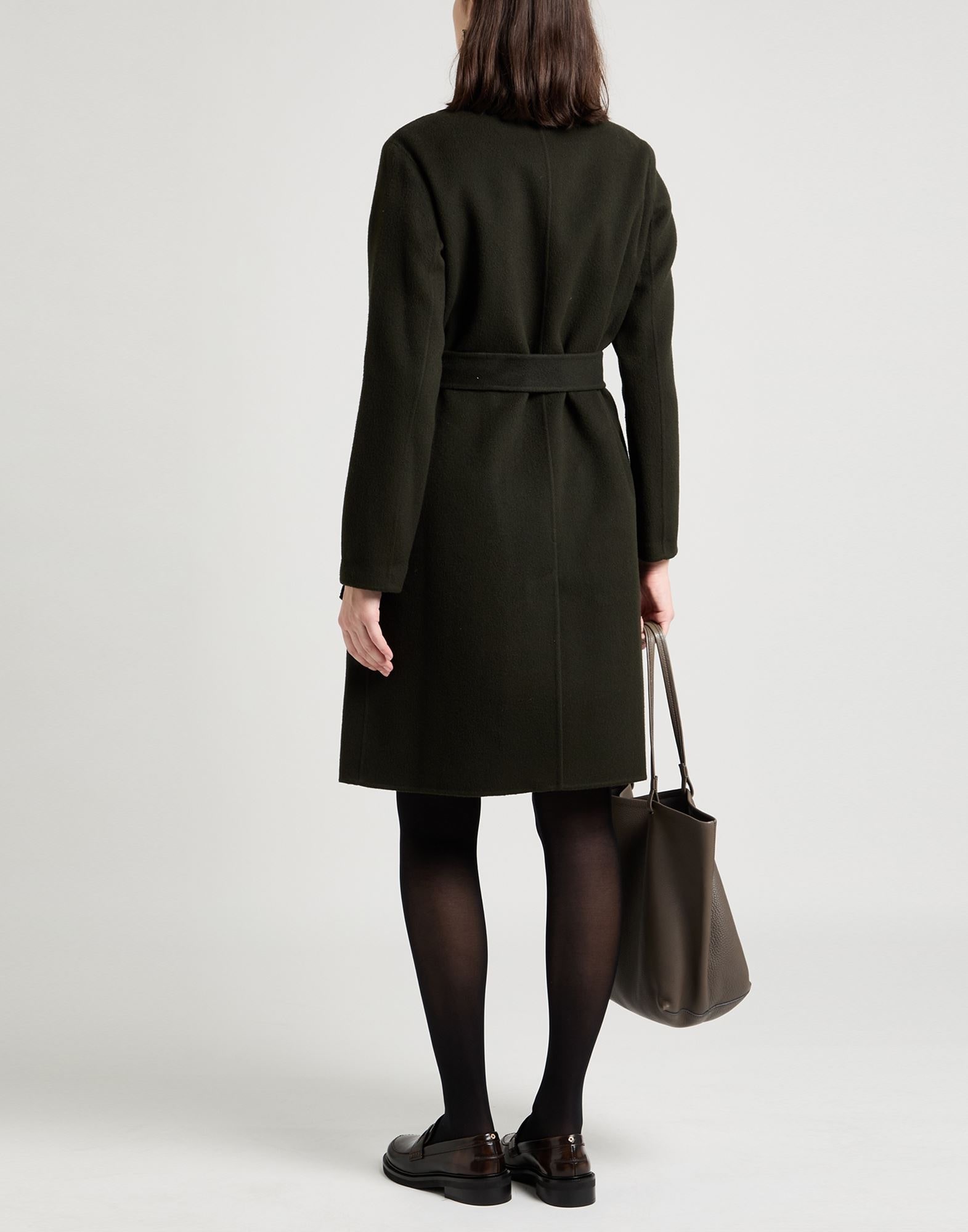 THEORY コート＆ブルゾン | コート ダークグリーン レディース | YOOX