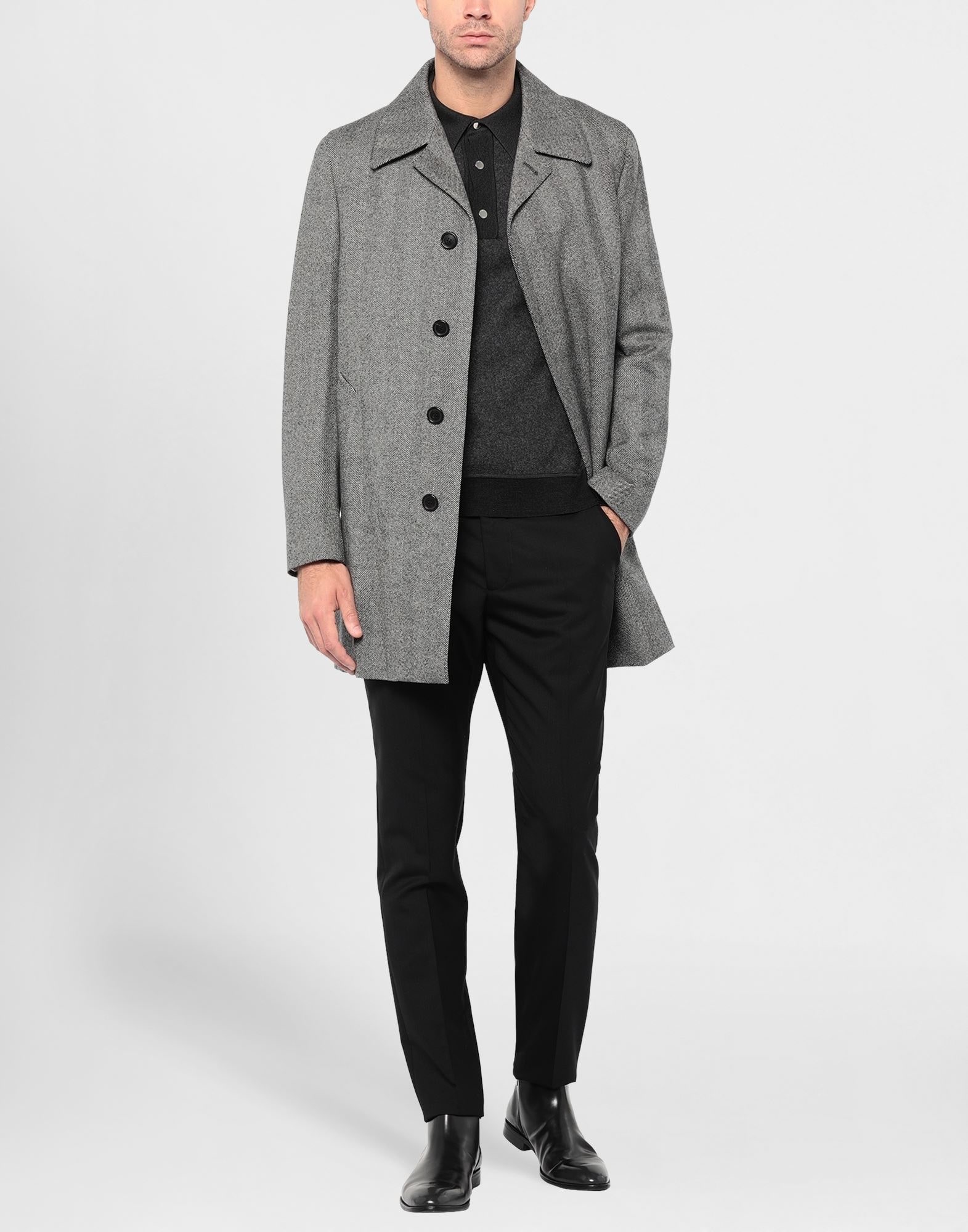 DUNHILL コート＆ブルゾン | コート ブラック メンズ | YOOX