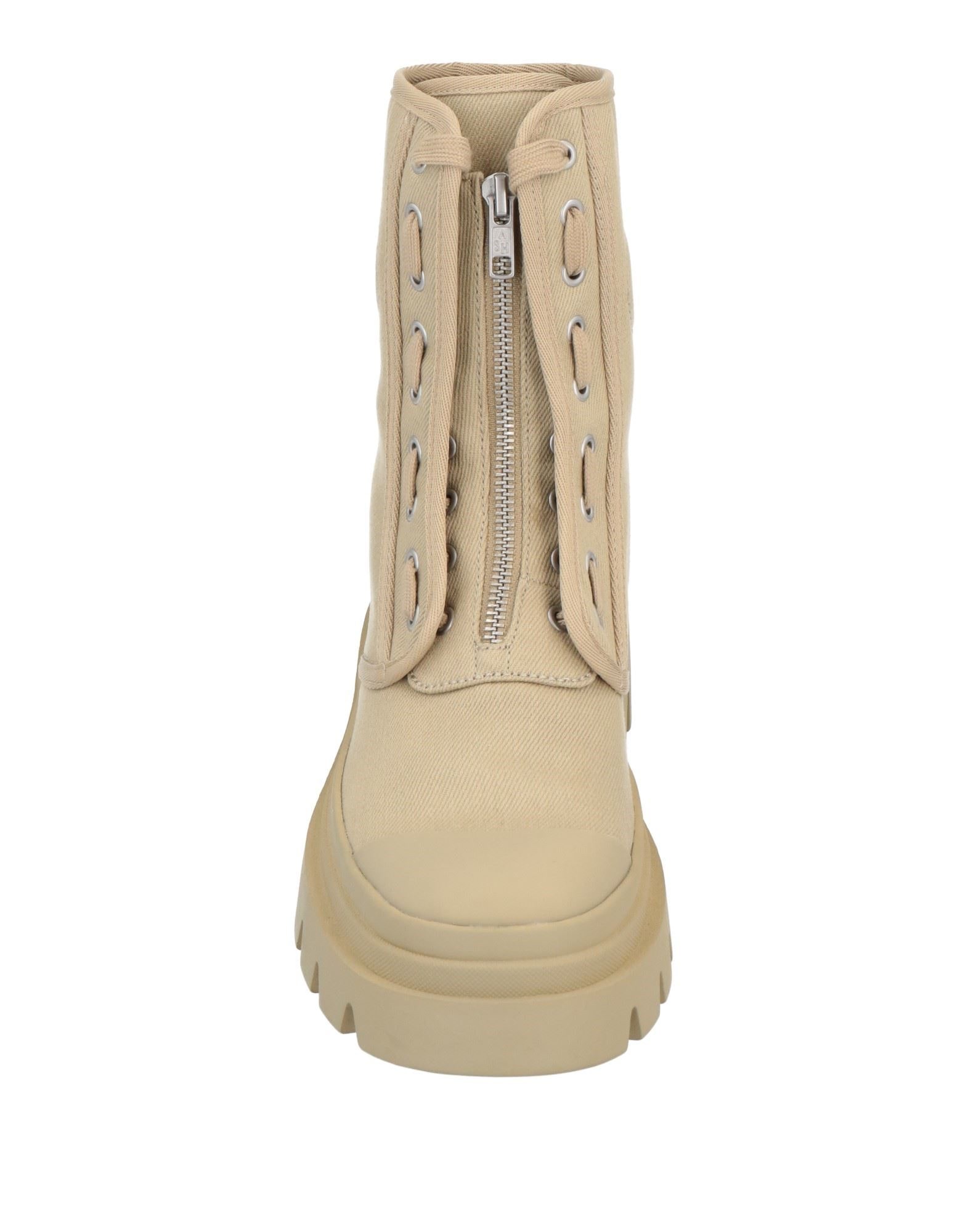 ASH シューズ | ショートブーツ ミリタリーグリーン レディース | YOOX