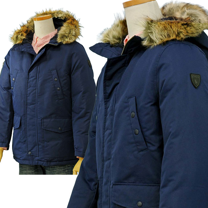 POLO ラルフローレンダウンジャケットフード付送料無料 ジャケット、コ