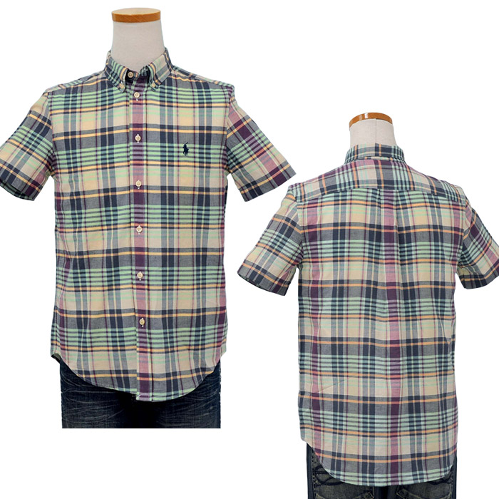polo Ralph Lauren 半袖チェックシャツ POLO RALPH LAUREN（ポロ・ラルフローレン） ラルフローレンボーイズ