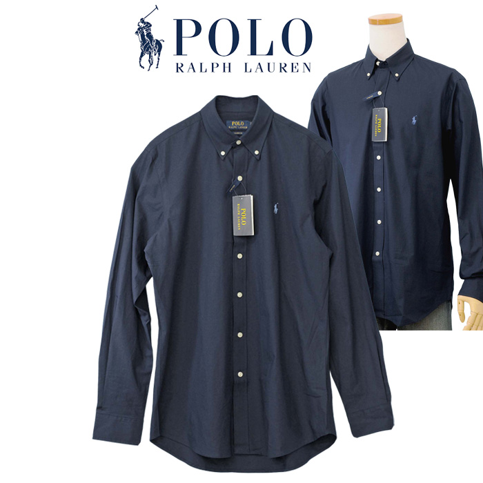 ポロ ラルフローレン メンズブロードクロス ストレッチ長袖シャツ 長袖