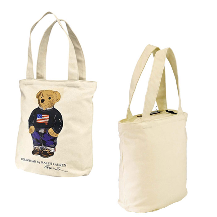 ポロ ラルフローレンポロベア キャンパス トートバッグ バッグ、ベルト