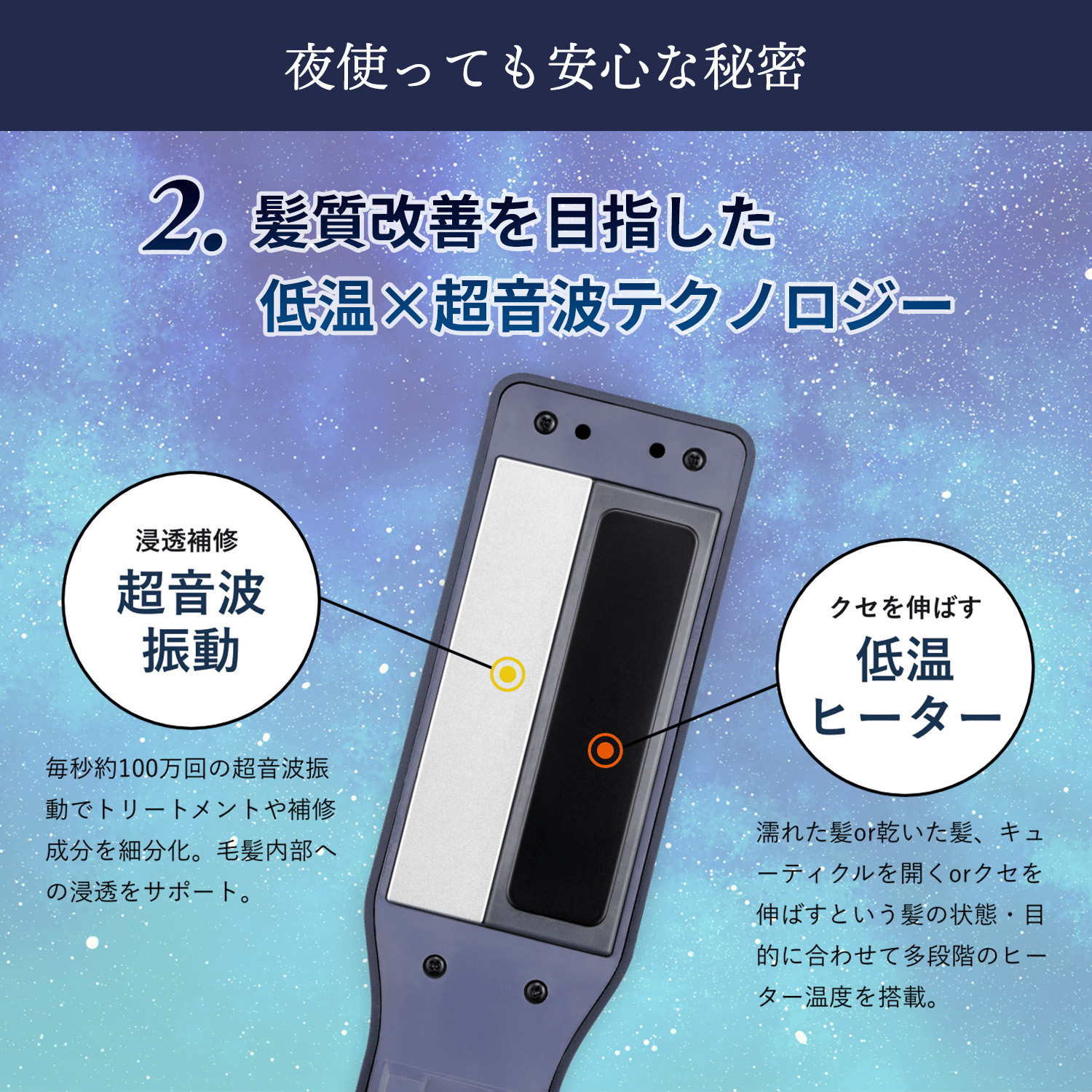 ナイトリペアアイロン｜ヤーマン公式通販サイト | ヤーマンオンライン