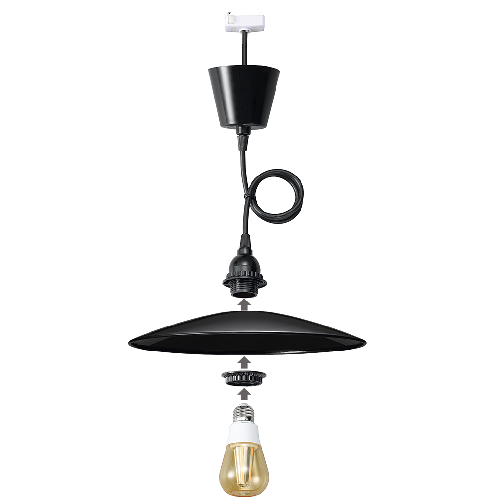 レトロペンダントライトブラック｜YAZAWA CORPORATION