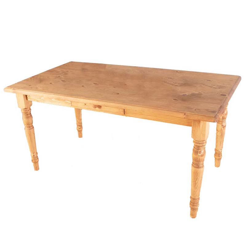 ダイニングテーブル 150X8 5食卓 テーブル カントリー家具 パイン無垢
