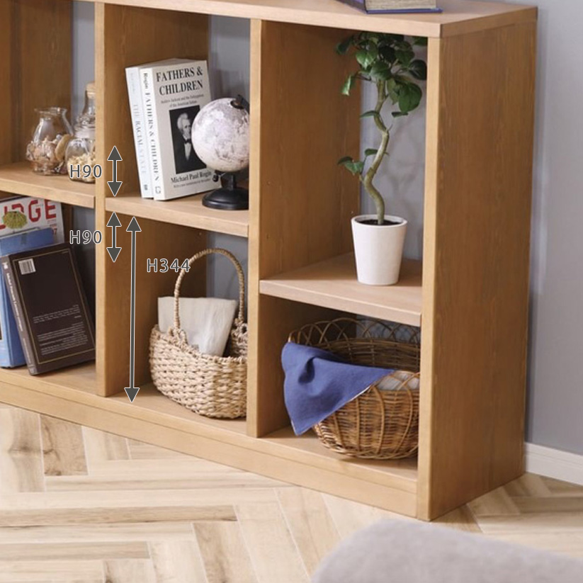 オープンシェルフ ローゼル 4×2シェルフ | マム nora.