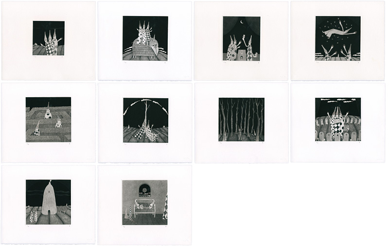 松崎滋「銅版画集 三賢者」 | 山田書店美術部オンラインストア