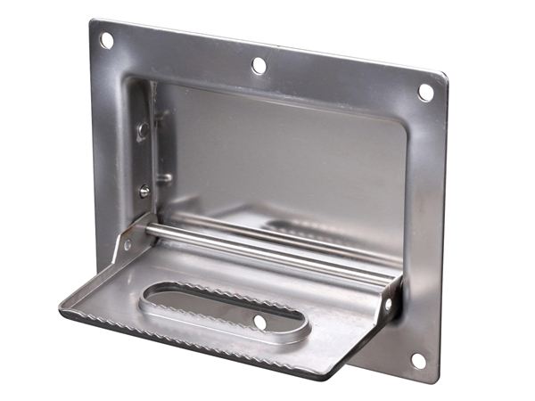 ステンレス アオリ足掛 埋め込み式 - トラックボディパーツトラック架