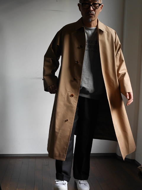 AURALEE Super Light Polyester Soutien Collar Coat | 大阪心斎橋の