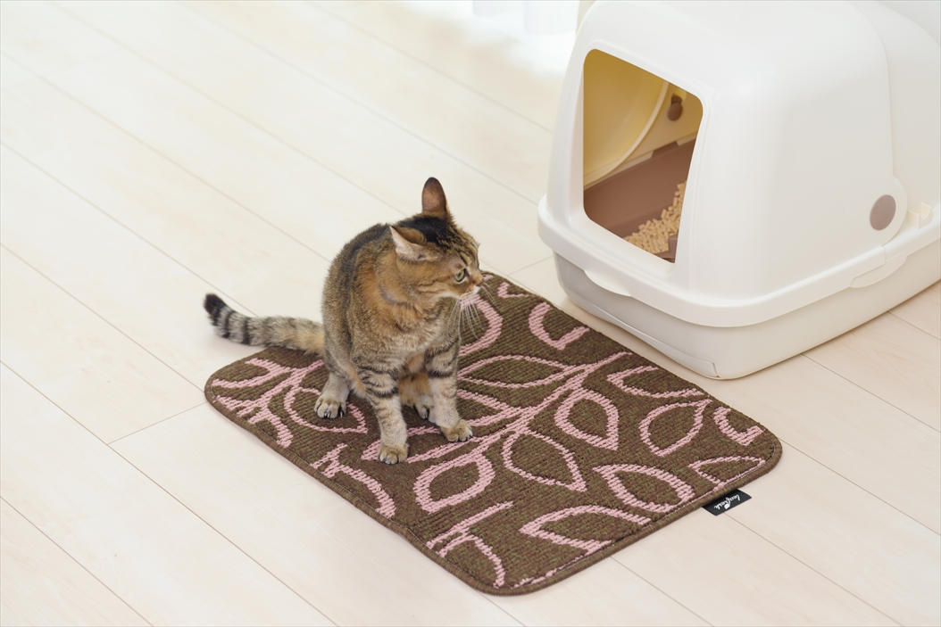 リーフレッシュ消臭マット スクエア 45×60 | 山崎産業株式会社 家庭