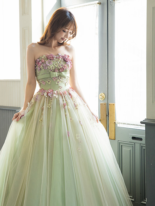 NOA0004_green | チュノアウエディング【公式】_こだわりのサイズ