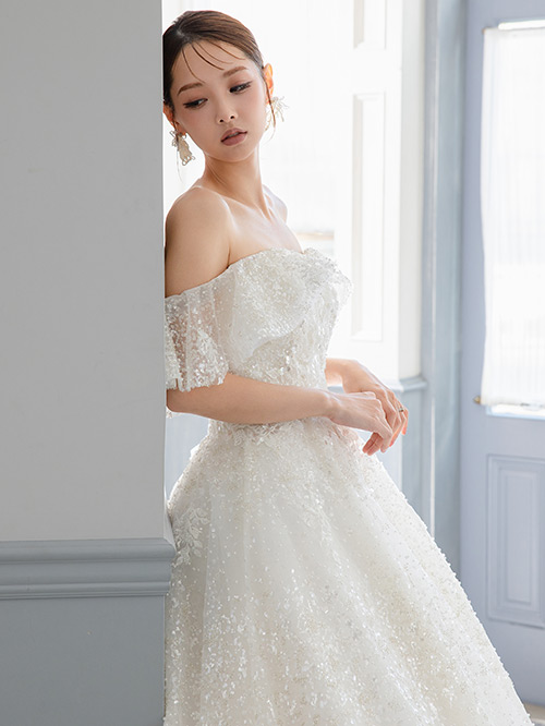 NOA0067_offwhite | チュノアウエディング【公式】_こだわりのサイズ