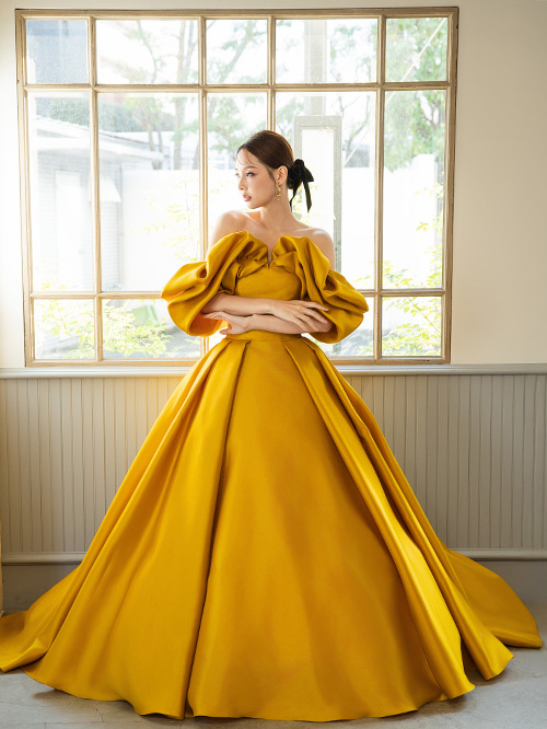 NOA0071_yellow | チュノアウエディング【公式】_こだわりのサイズ