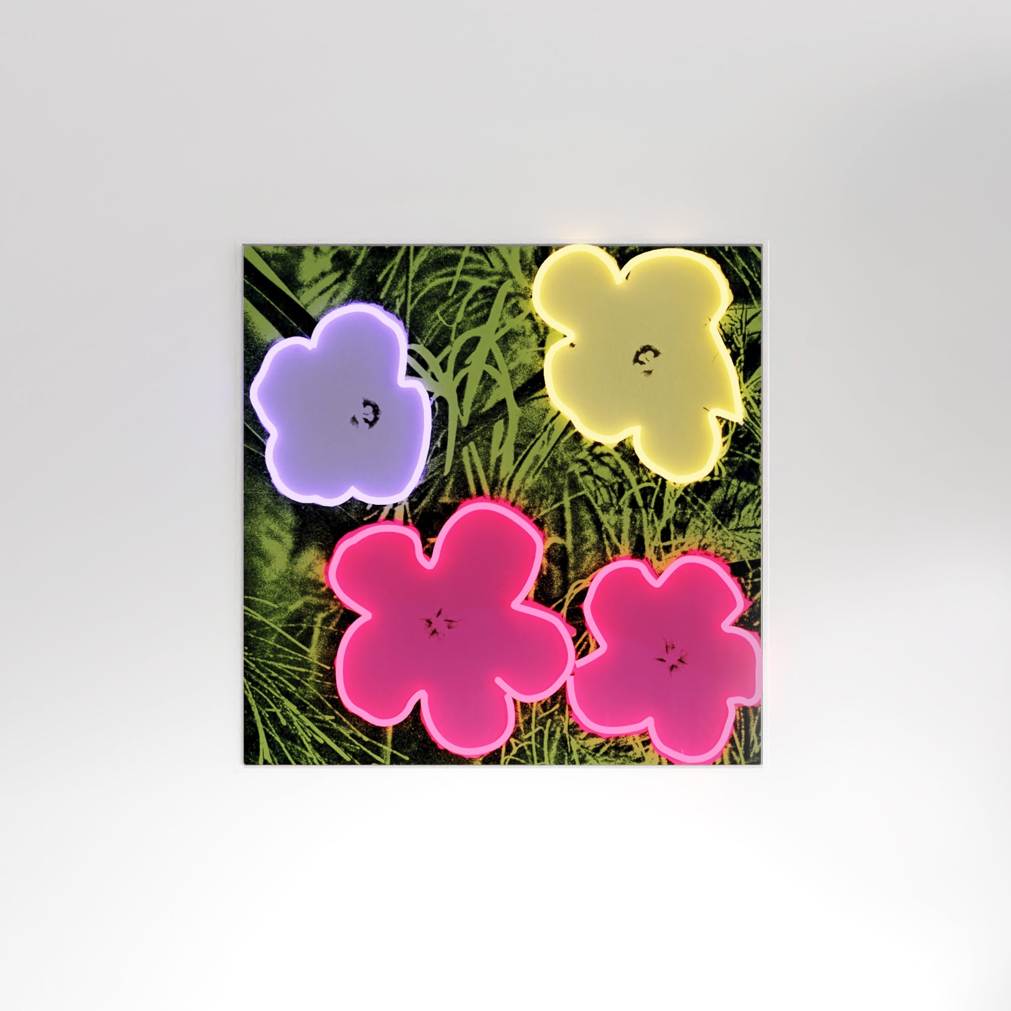 アンディ・ウォーホル作「フラワーズ」 - LEDネオンサイン – YELLOWPOP