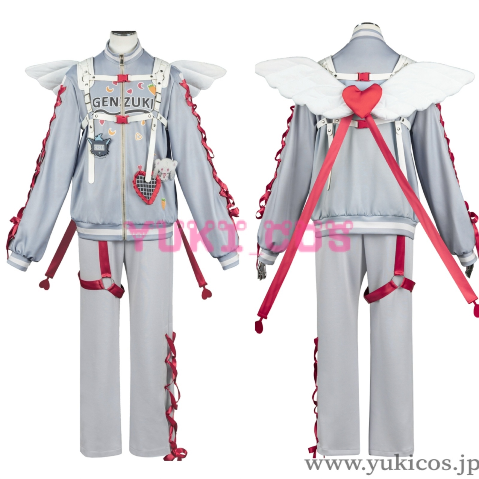 Vtuber にじさんじ Angelic Dream 弦月藤士郎 コスプレ衣装 送料無料