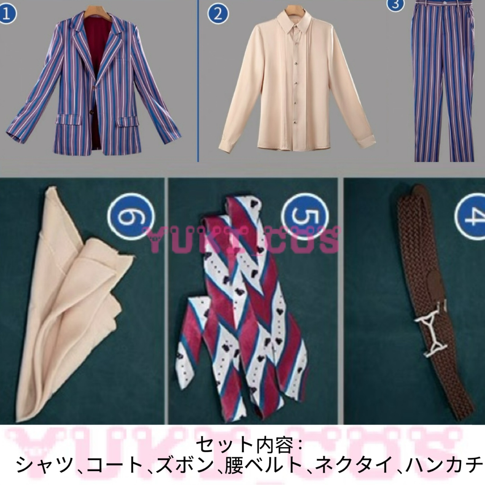 Vtuber にじさんじ Oriens 2nd Anniversary 佐伯イッテツ コスプレ衣装