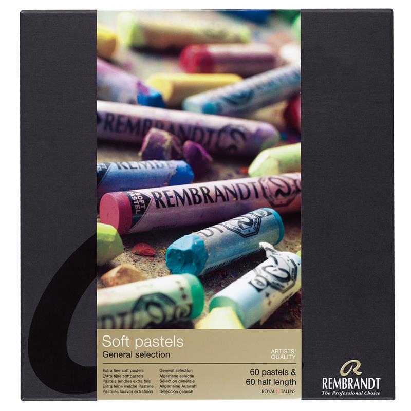 レンブラント ソフトパステル ハーフ 120色セット (60色＋ハーフ60色